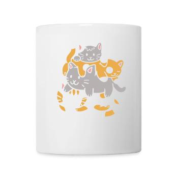 Chaton Chaton - Mug blanc - blanc - Devant