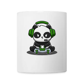 Panda Gamer Controller Gaming Panda Bear Video Game - Mug - white - Front