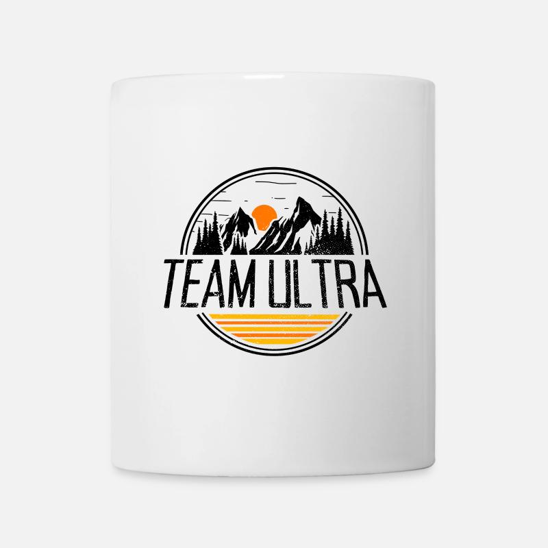 Team Ultra 100M Trail Run Ultramarathon Ultra Run - Mug blanc - blanc