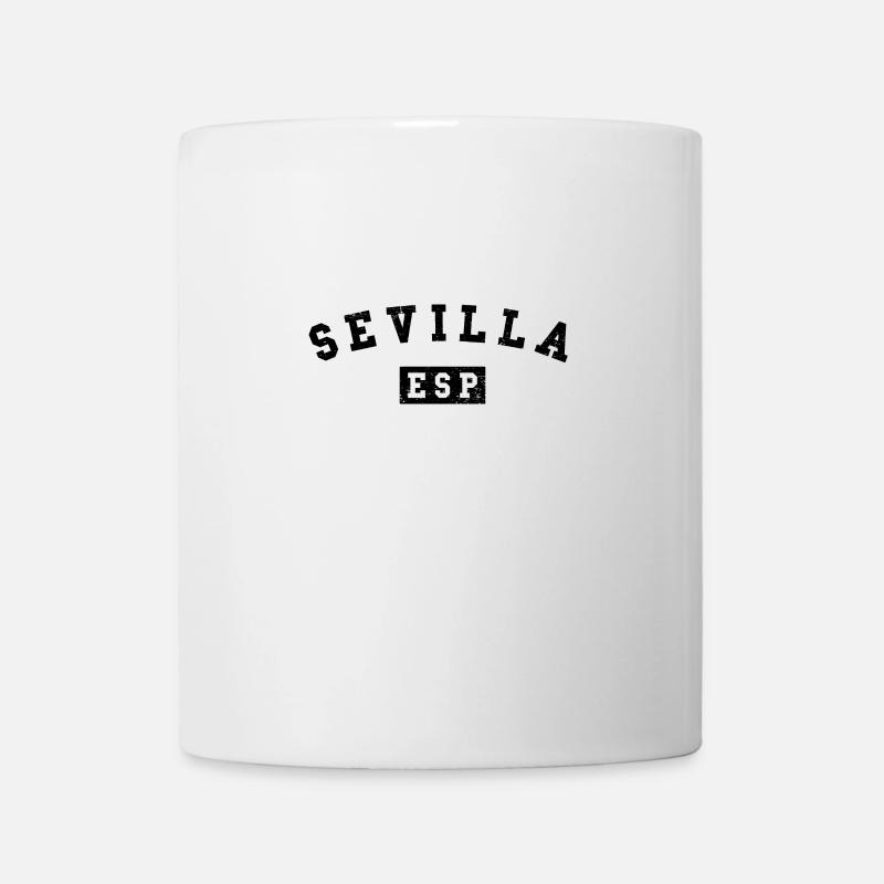 Sevilla Design - Texte voûté ESP - Mug blanc - blanc