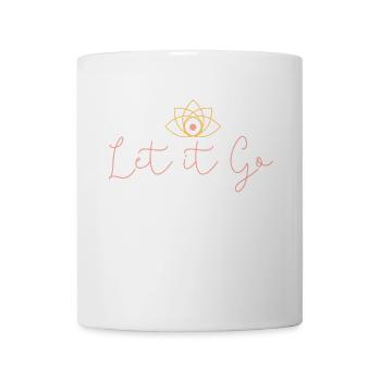Yoga Meditation Buddhismus Inspirierend - Tasse - Weiß - Vorne