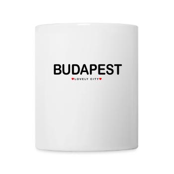 Budapest – Belle ville avec du cœur - Mug blanc - blanc - Devant