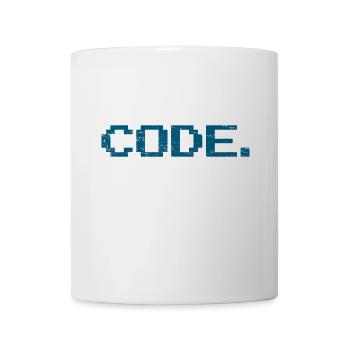 Code de programmation informatique - Mug blanc - blanc - Devant