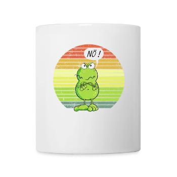 Nö Frosch - Nein - Nö - Einfach Nö - Tasse - Weiß - Vorne