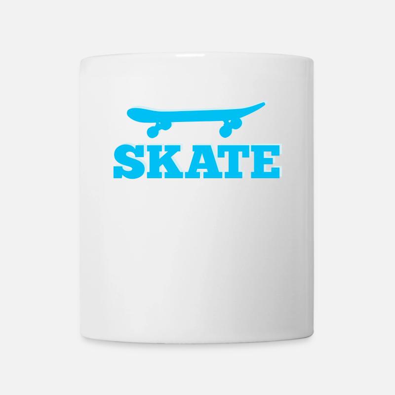 Skate Skateboard Skateboarder - Mug - white