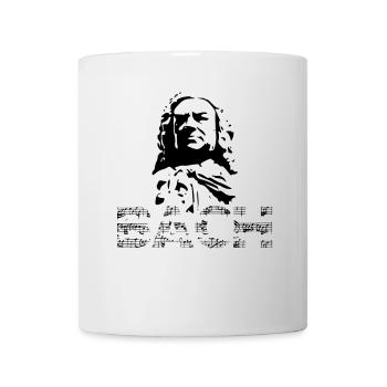 Johann Sebastian Bach - Mug - white - Front