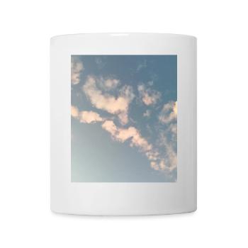 Pastel Clouds Sky Zen Design - Mug - white - Front
