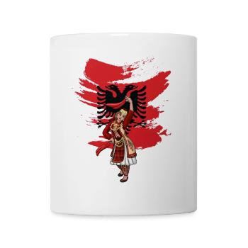 Albanian Flag "Albanian Nuse" - Mug - white - Front