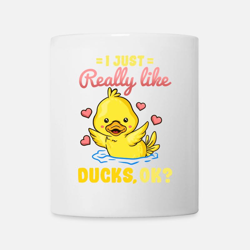 Duck Duck Lover - Mug - white