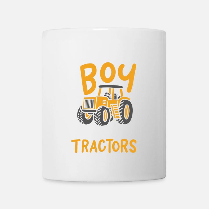 Tractors Tractor - Mug - white