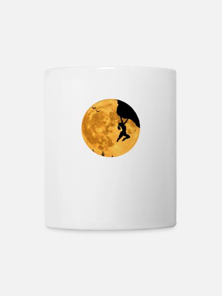 Alpinisme Free Climbing Moon Bouldering - Mug blanc - blanc