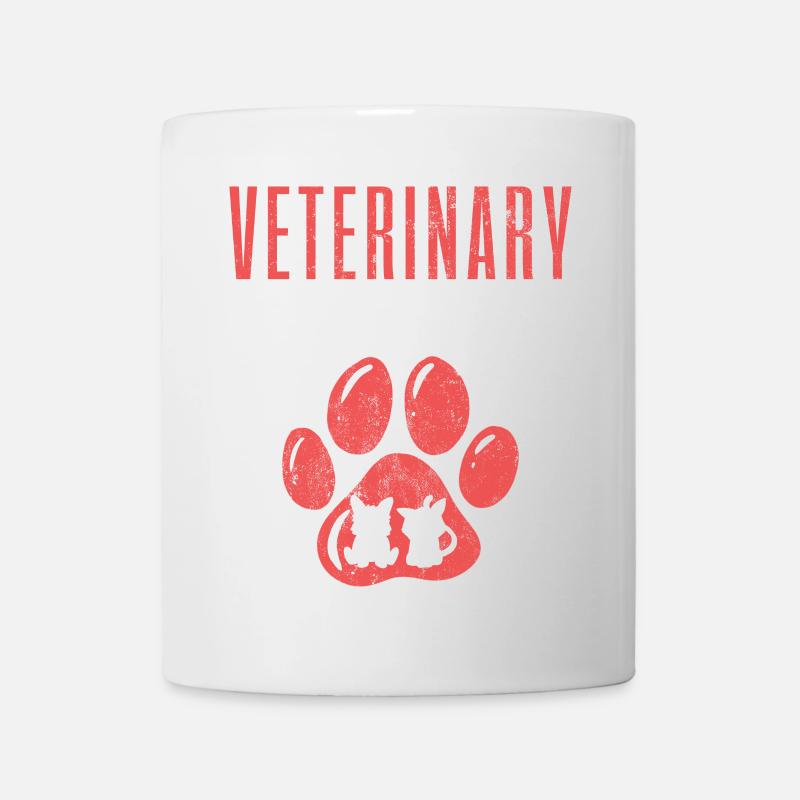 Tierarzthelfer Vet Tech - Tasse - Weiß