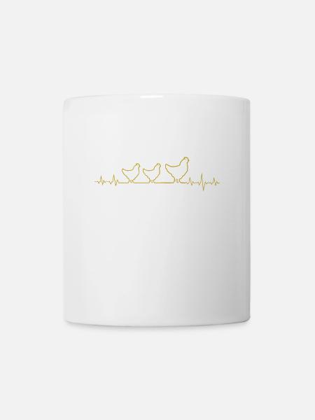Hahn - Tasse - Weiß