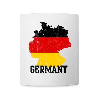 RedYellow Germany Silhouette - Tasse - Weiß - Vorne