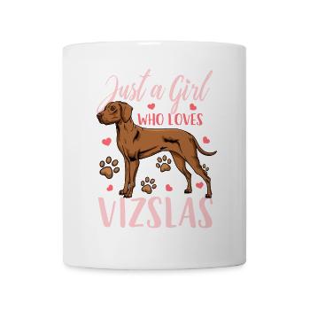 Vizsla - Mug blanc - blanc - Devant