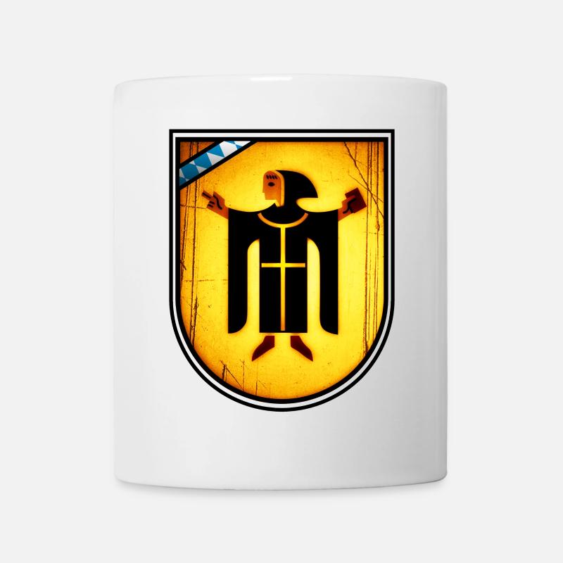 München's Mönch - Tasse - Weiß