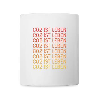 CO2 ist Leben - Tasse - Weiß - Vorne