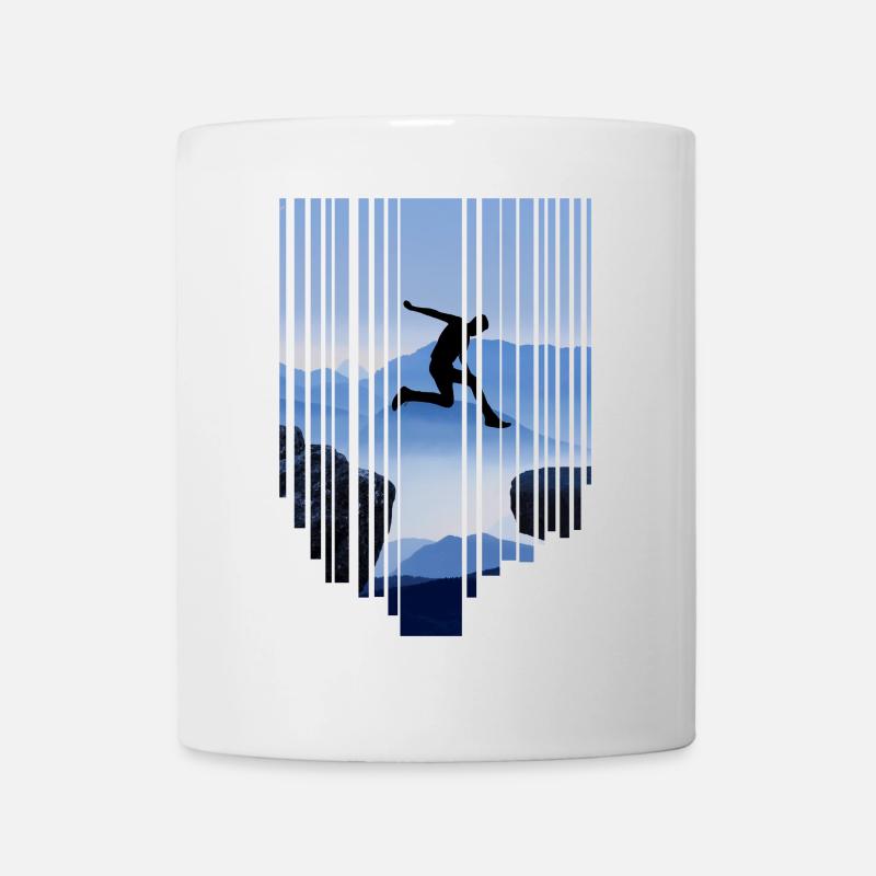 Parkour Jump - Mug - white