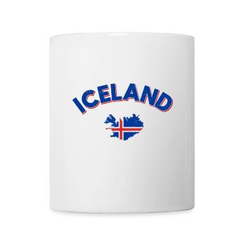 Island - Tasse - Weiß - Vorne