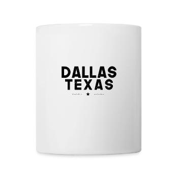 Dallas texas états-unis amérique - Mug blanc - blanc - Devant