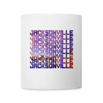 Jacksonville Florida Usa - Tasse - Weiß - Vorne