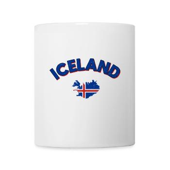 Islande Nation insulaire islandaise - Mug blanc - blanc - Devant