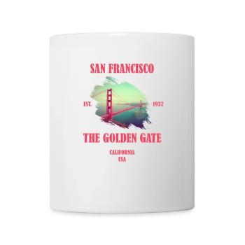 San Francisco Californie États-Unis - Mug blanc - blanc - Devant