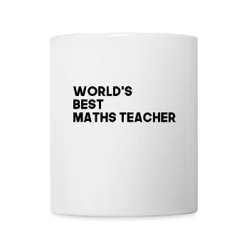 Best math teacher math teacher - Mug - white - Front