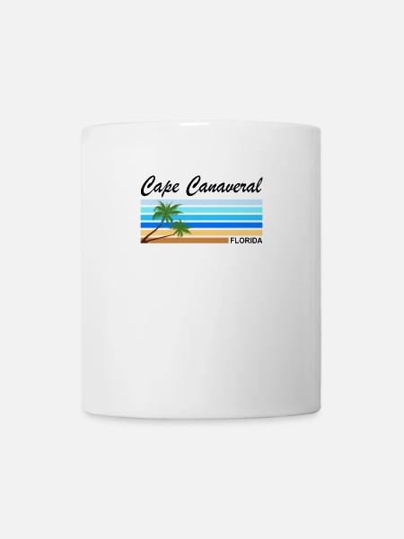 Cape Canaveral Florida USA Strand - Tasse - Weiß