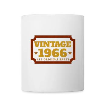 1966 Vintage - Tasse - Weiß - Vorne