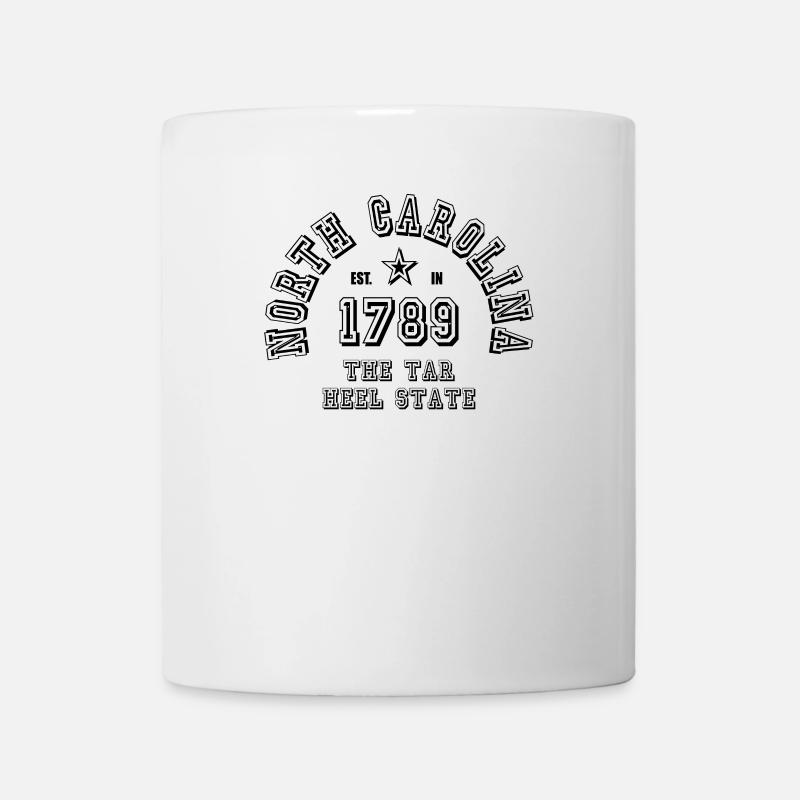 Caroline du Nord USA - Mug blanc - blanc