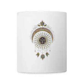 Der Mond und die Sonne - Tasse - Weiß - Vorne