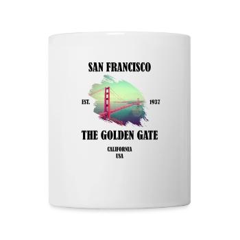 San Francisco Californie États-Unis - Mug blanc - blanc - Devant