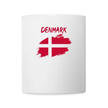 Denmark danish flag flag - Mug - white - Front