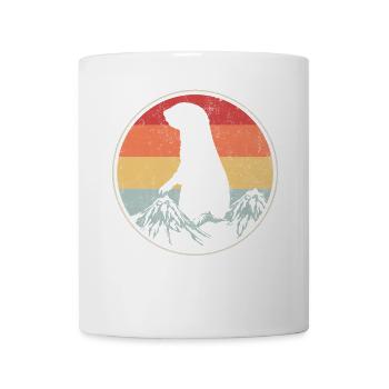 chien de prairie - Mug blanc - blanc - Devant
