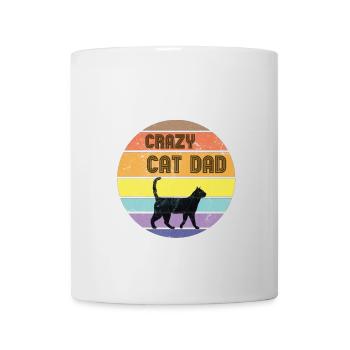 Cats Darling - Crazy Cat Dad - Mug - white - Front