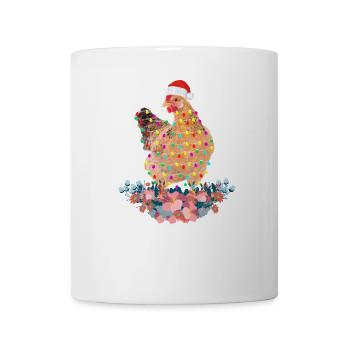 Chicken Merry Christmas - Mug - white - Front