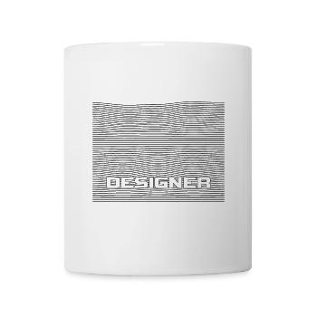 Designer - Tasse - Weiß - Vorne