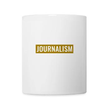 Journalismus Ist Wichtig Redefreiheit Journalist - Tasse - Weiß - Vorne