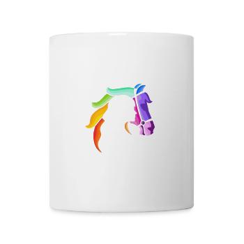 Rainbow Receiver Horseshoe - Mug - white - Front