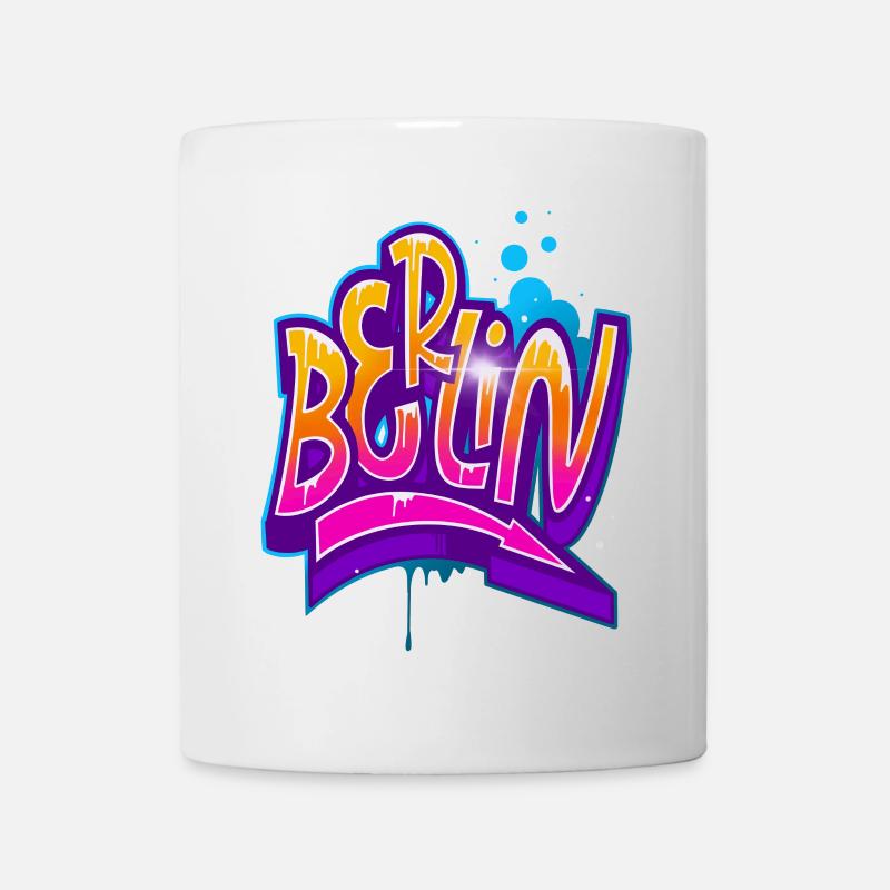 Berlin Graffiti - Tasse - Weiß