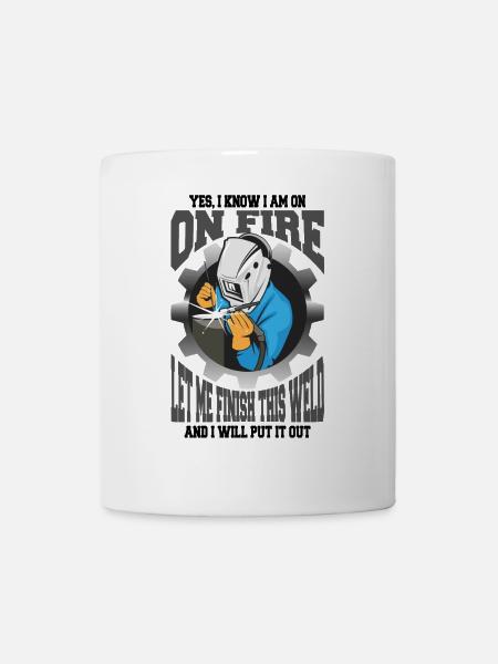 Welder Welder Funny Profession Metal Welding - Mug - white
