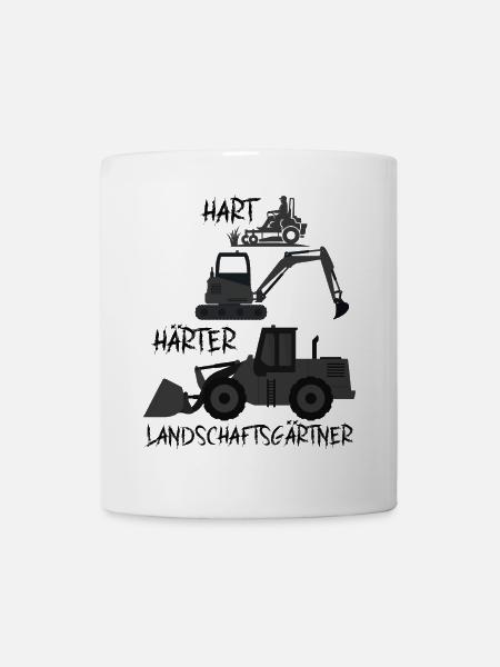 Baumaschinen-Spektakel am Bau - Tasse - Weiß