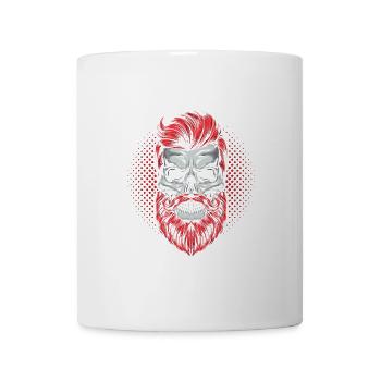 Hipster Skeleton - Mug - white - Front