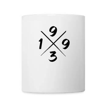 1993 Année - Mug blanc - blanc - Devant