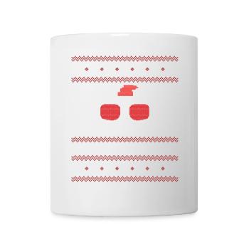 Santa Claws Crates - Tasse - Weiß - Vorne
