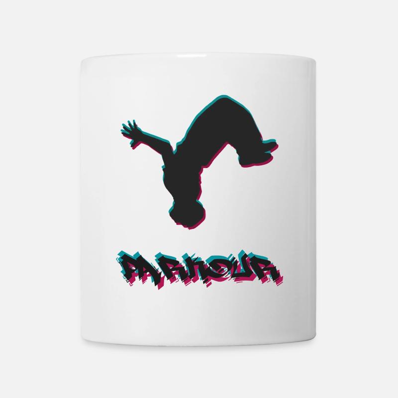 Parkour - Tasse - Weiß