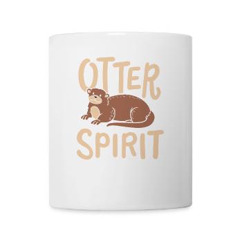 Otter - Tasse - Weiß - Vorne