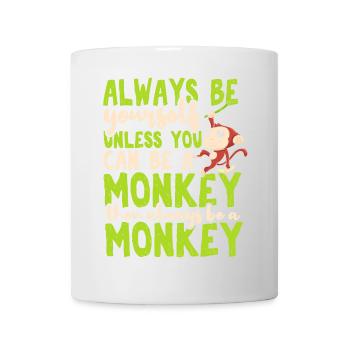 Monkey - Mug - white - Front