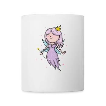 Prinzessin als Fee Tochter - Tasse - Weiß - Vorne